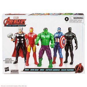 Marvel Avengers: Beyond Earth's Mightiest Action Figure Set - 4pk (SEE PHOTOS)